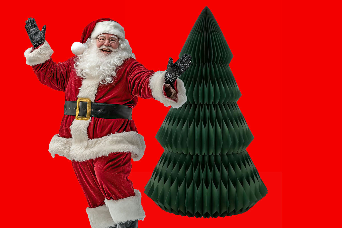 Quando ho scoperto l’albero di Natale in carta di Maisons Du Monde non ci credevo: è bellissimo